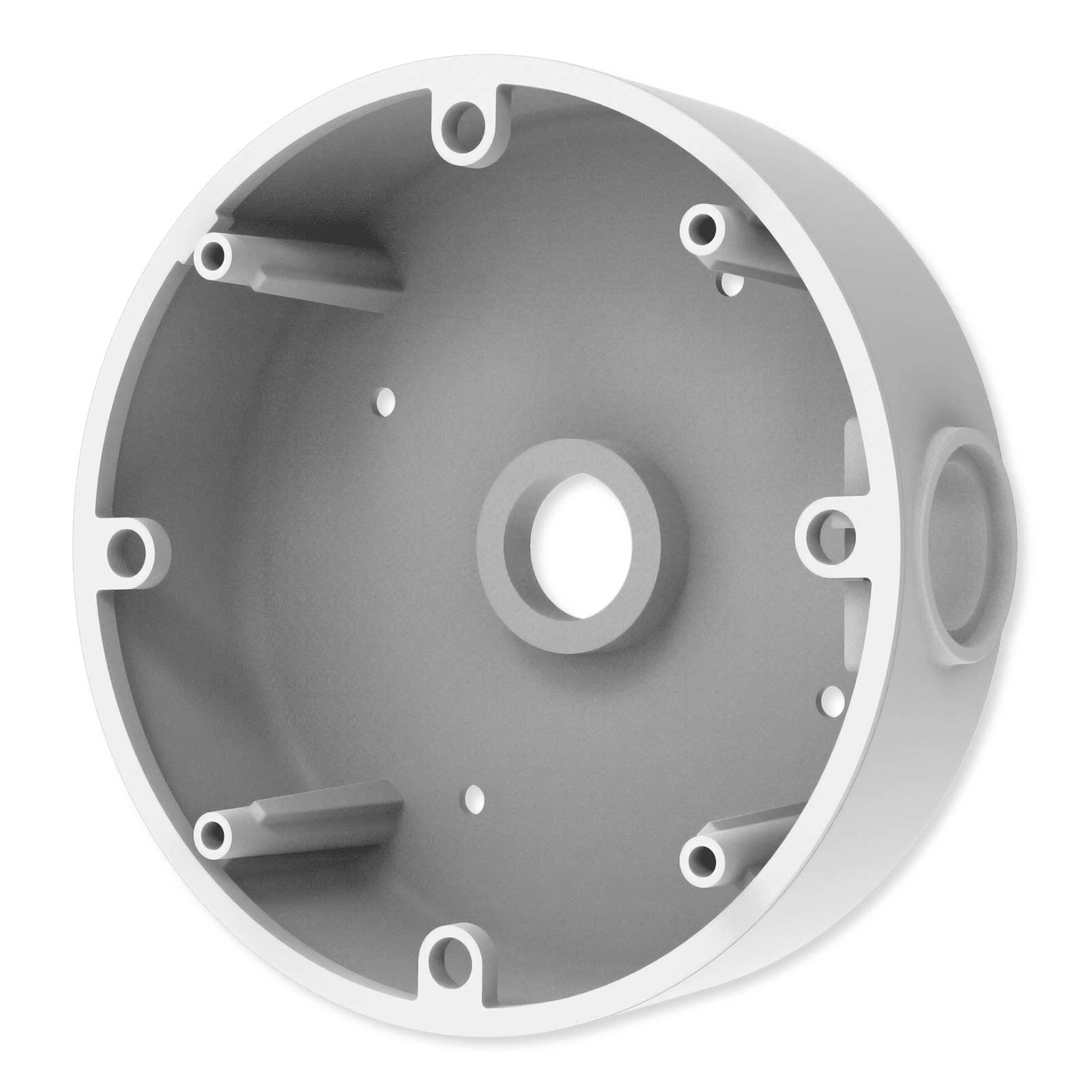 Seco-Larm ENFORCER Junction Box Bracket for Vandal Dome Camera – White