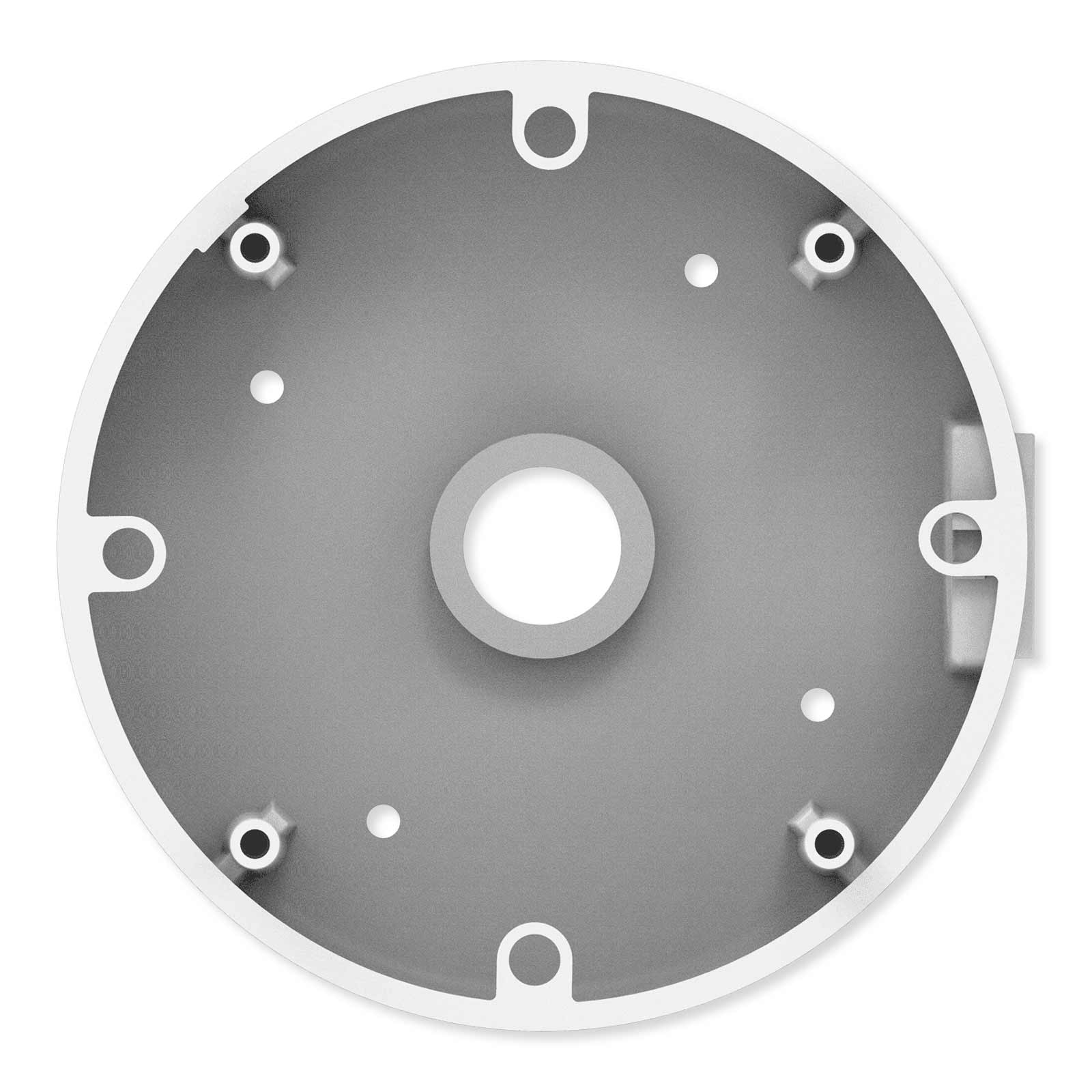 Seco-Larm ENFORCER Junction Box Bracket for Vandal Dome Camera – White