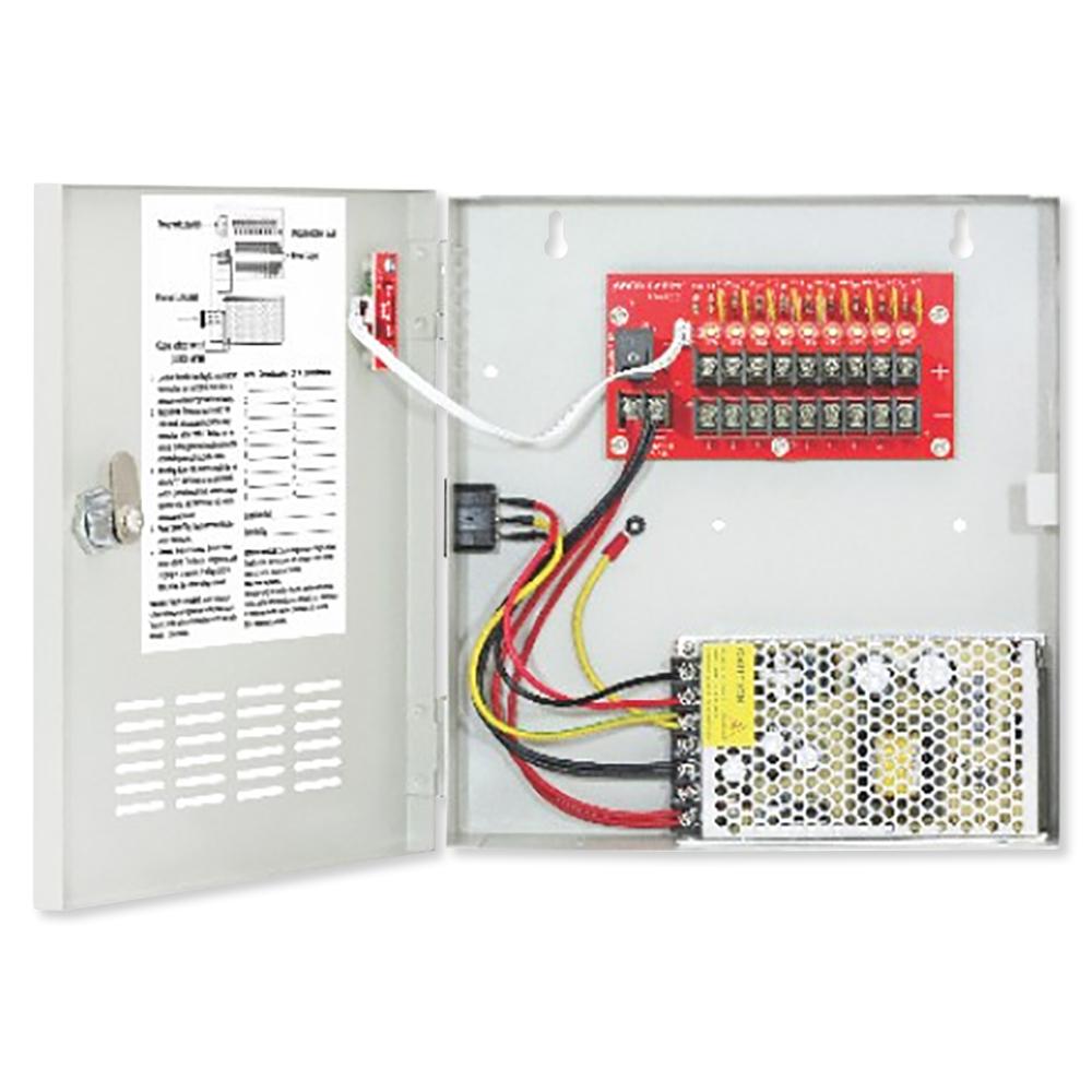 Seco-Larm Enforcer 12VDC Switching CCTV Power Supply, 5A to 20A