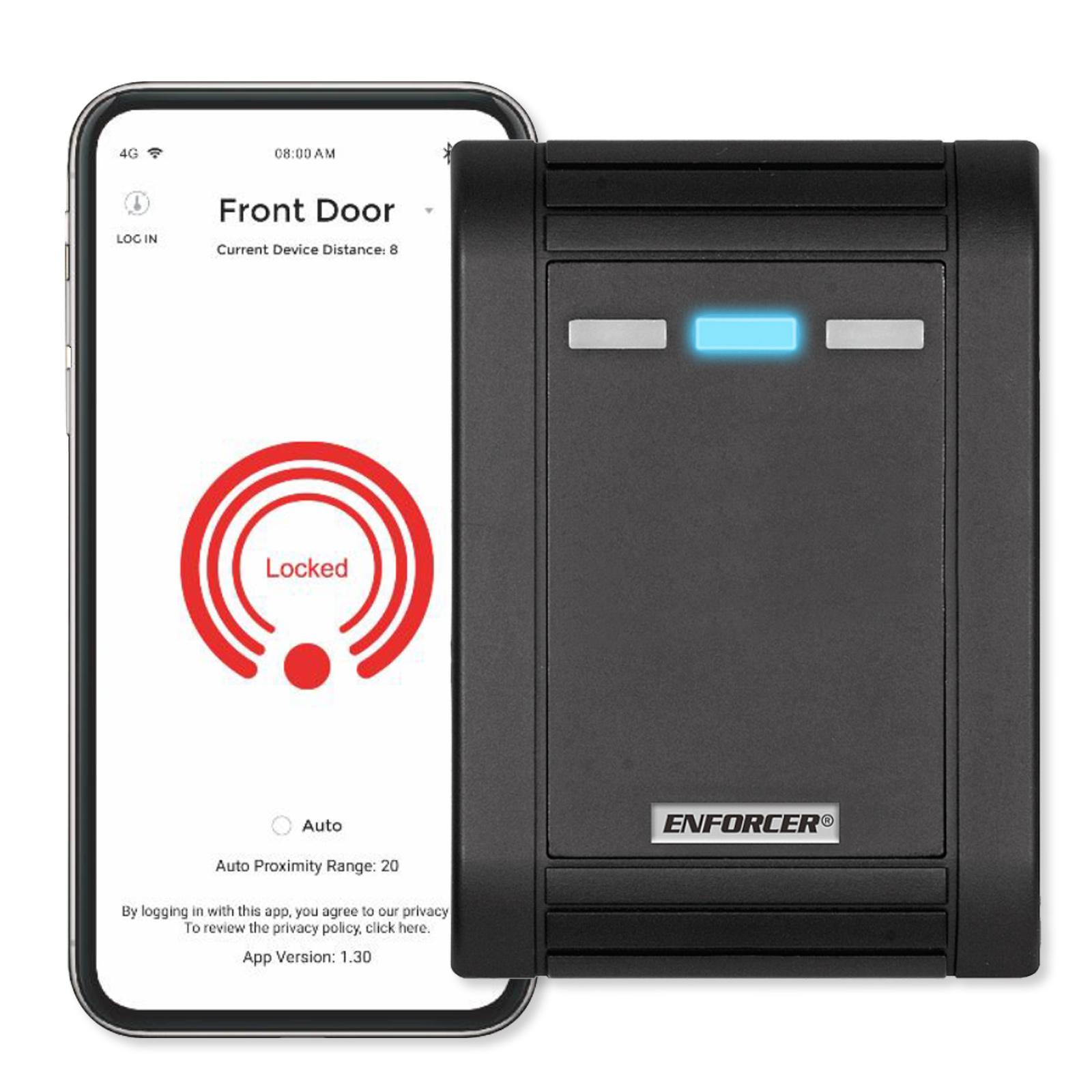 Seco-Larm Enforcer Bluetooth Access Controller Proximity Card Reader