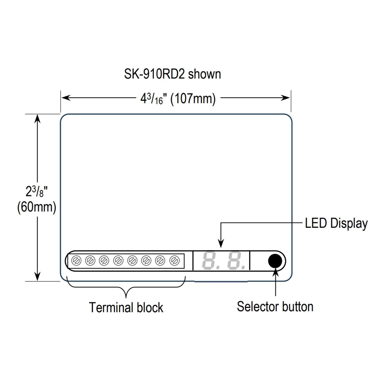 Seco-Larm ENFORCER 2-Channel RF Receiver