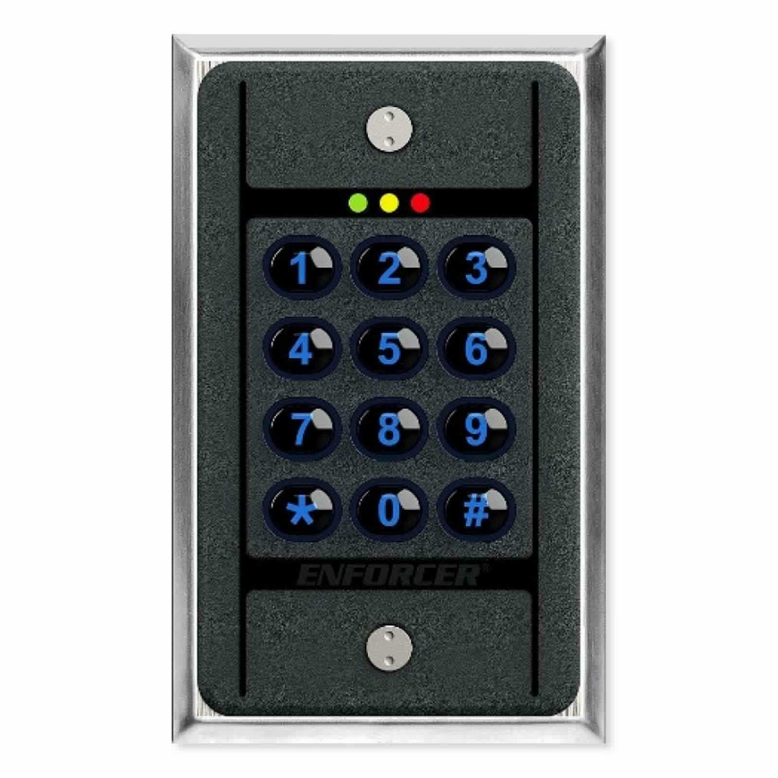 Seco-Larm Enforcer Indoor Bluetooth Access Controller Keypad With Proximity Card Reader