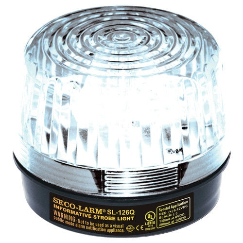 Seco-Larm Enforcer Xenon Strobe Light, 12VDC