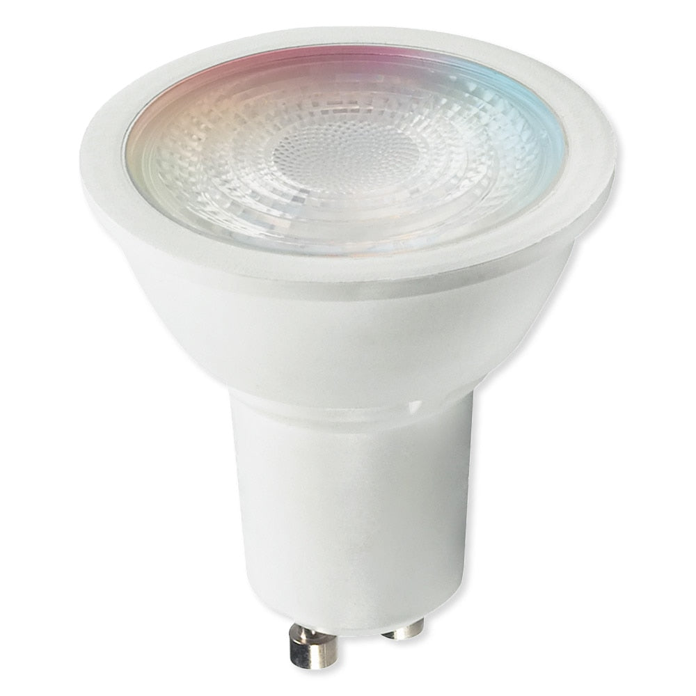 SATCO Starfish Wi-Fi MR16-GU10 LED RGB & Tunable White Lamp, 120v/400lm/50w