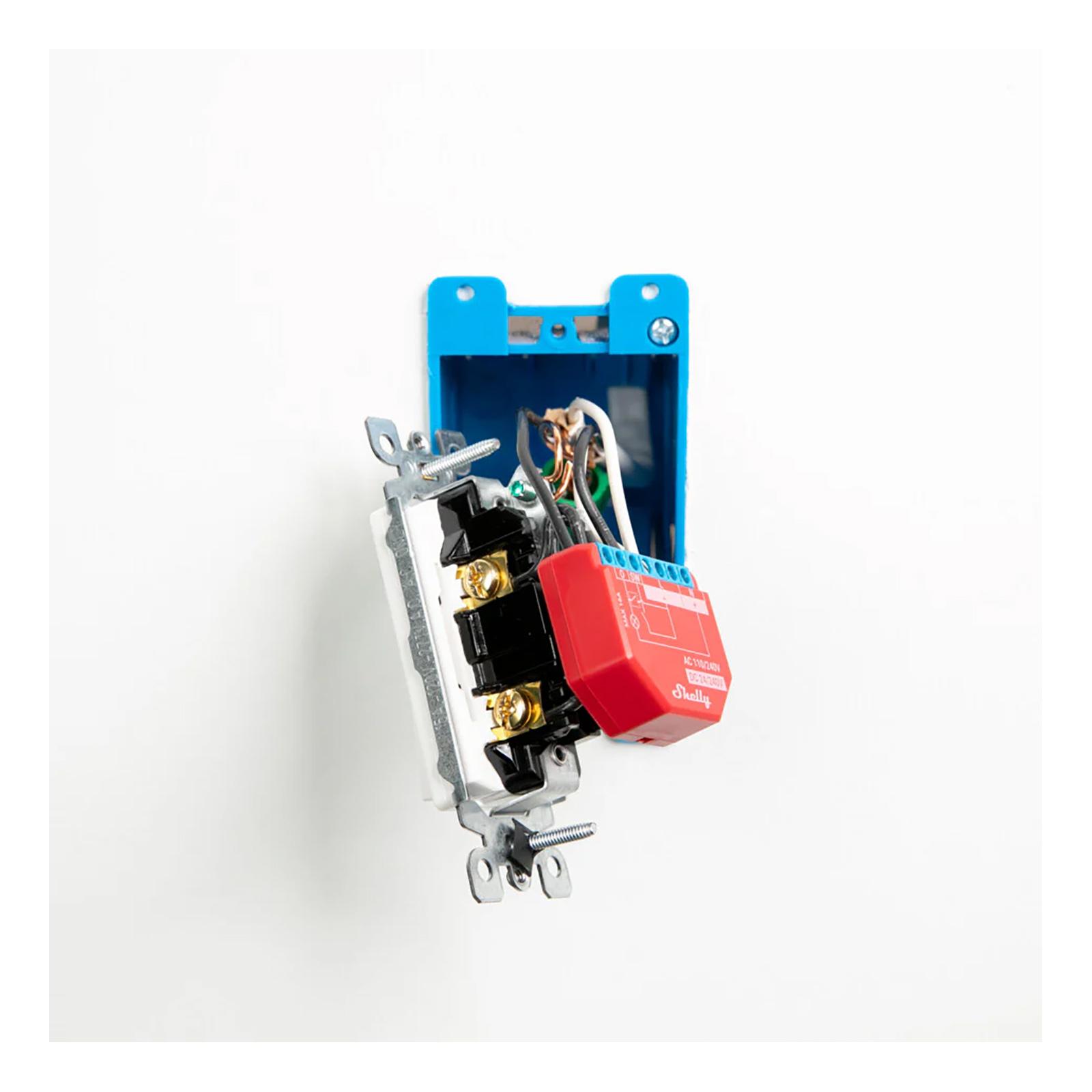 Shelly Plus 1PM UL Certified, Wifi Smart Relay with Power Metering