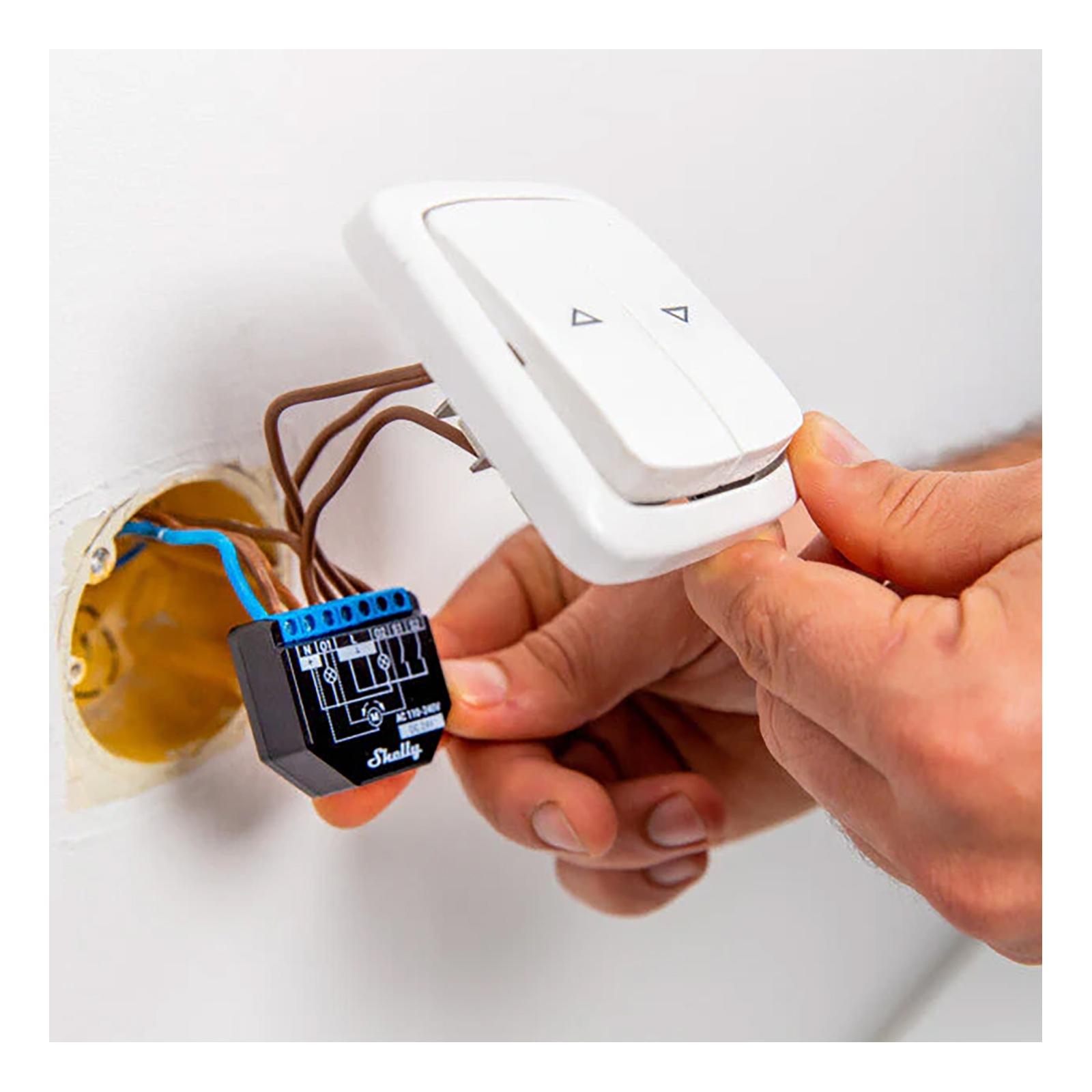 Shelly Plus 2PM WiFi Smart Relay with Power Meter