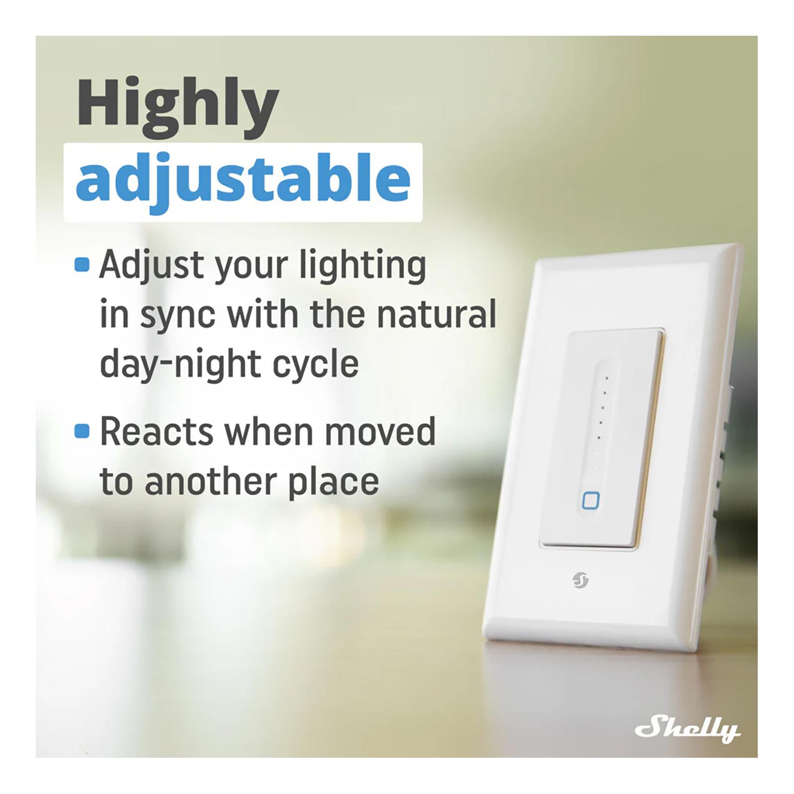 Shelly Plus WiFI Wall Dimmer