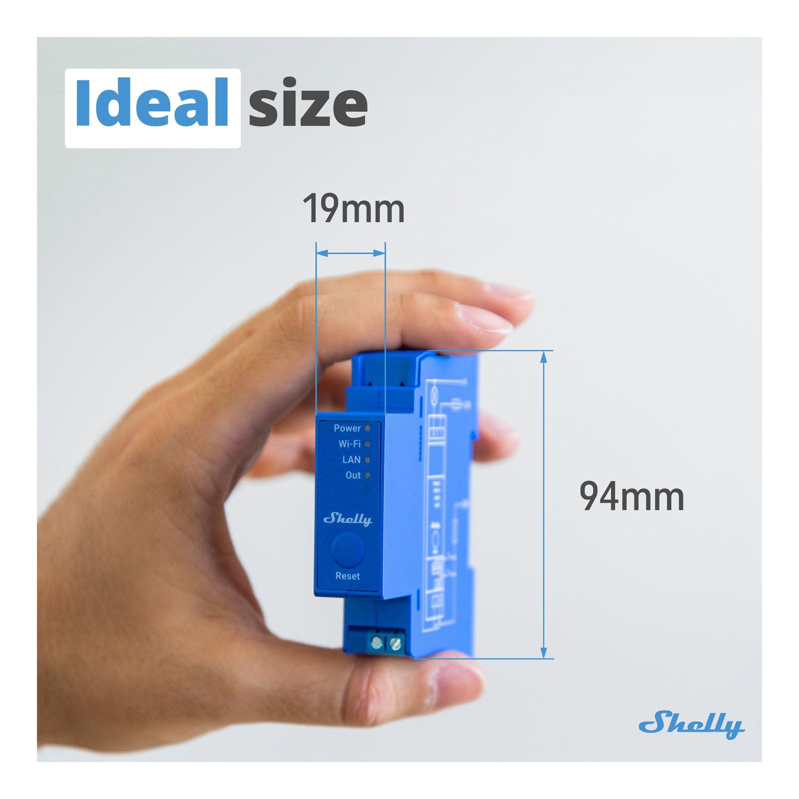 Shelly Pro 1, Wi-Fi & Bluetooth