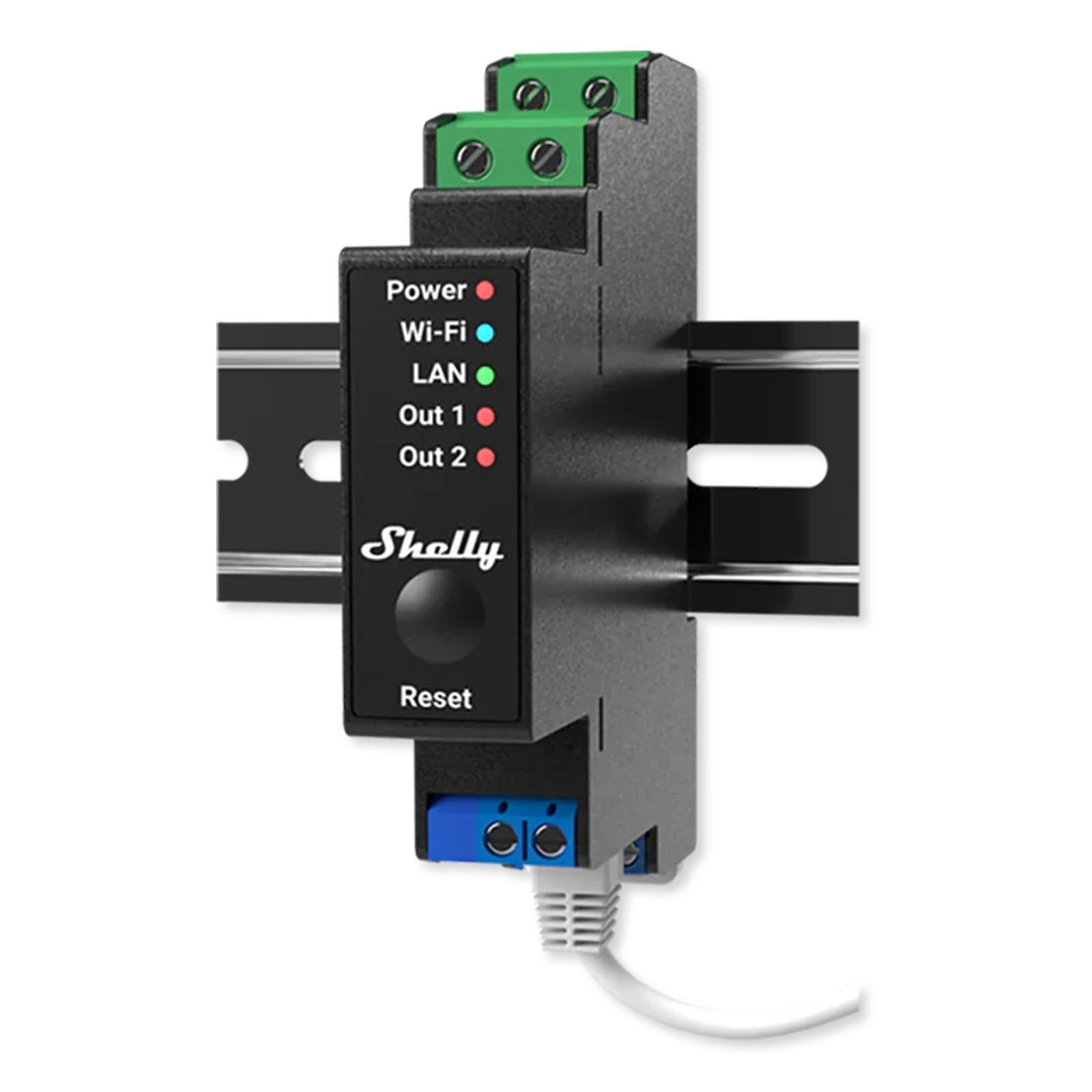 Shelly Pro 2PM, Wi-Fi & Bluetooth