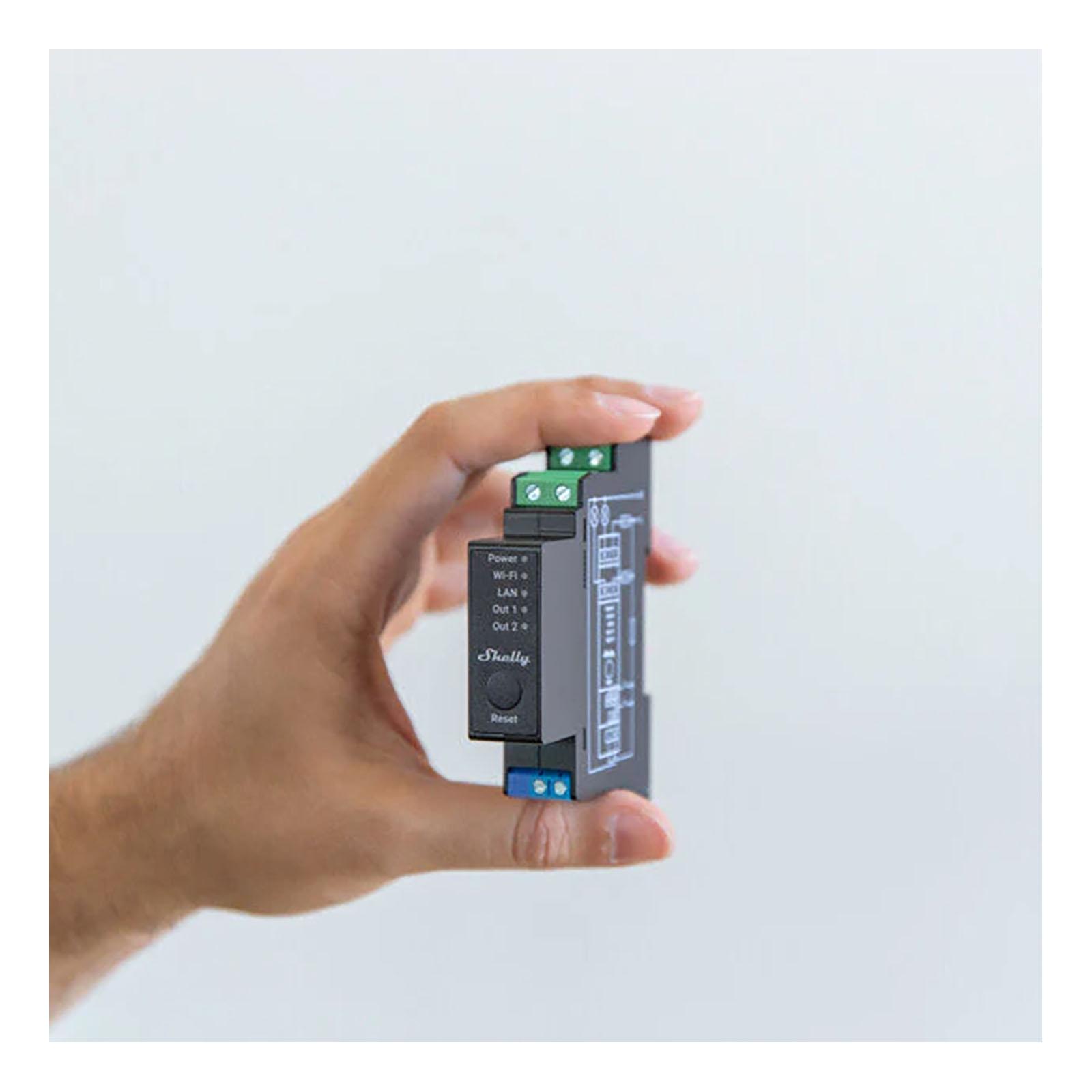 Shelly Pro 2PM, Wi-Fi & Bluetooth