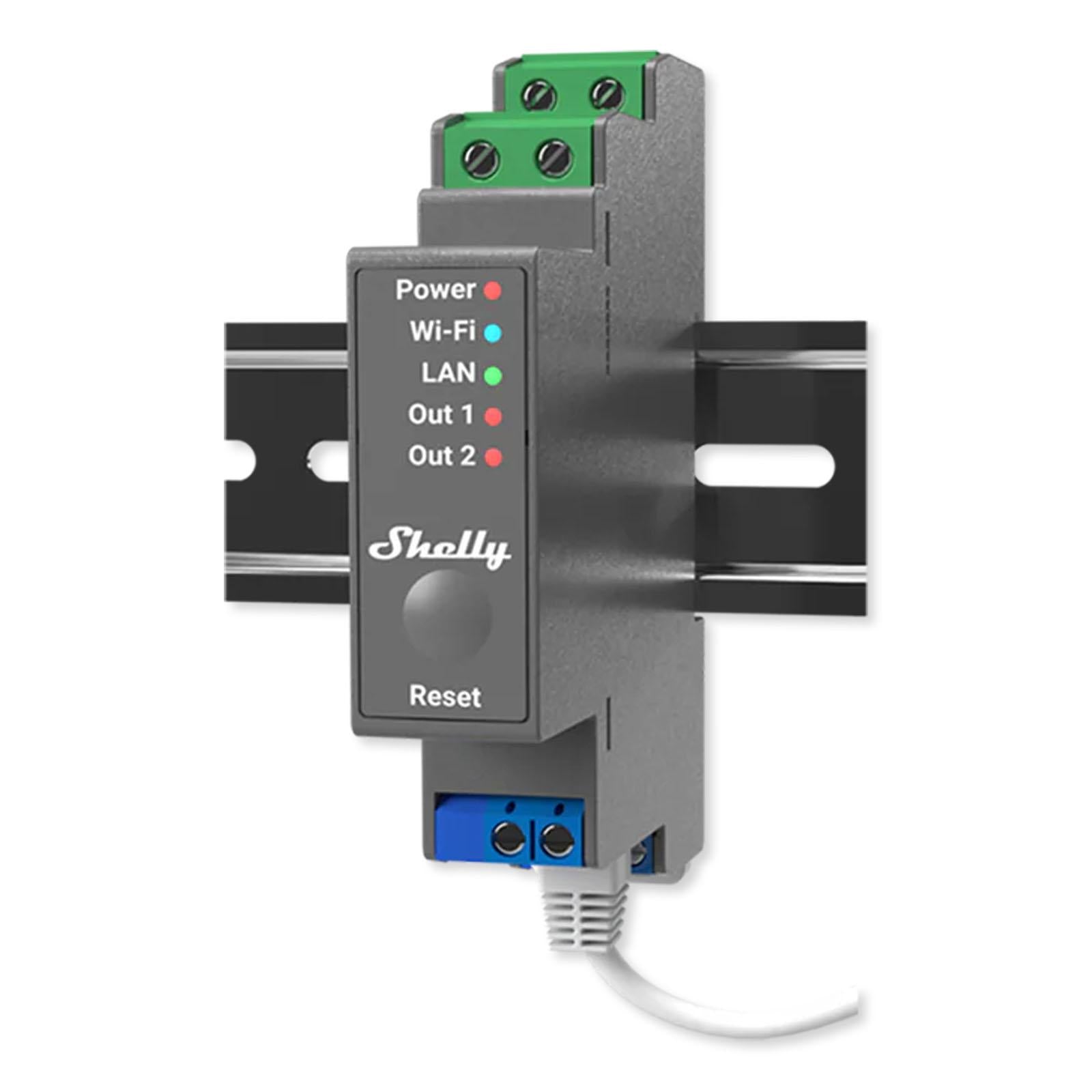 Shelly Pro 2, Wi-Fi & Bluetooth