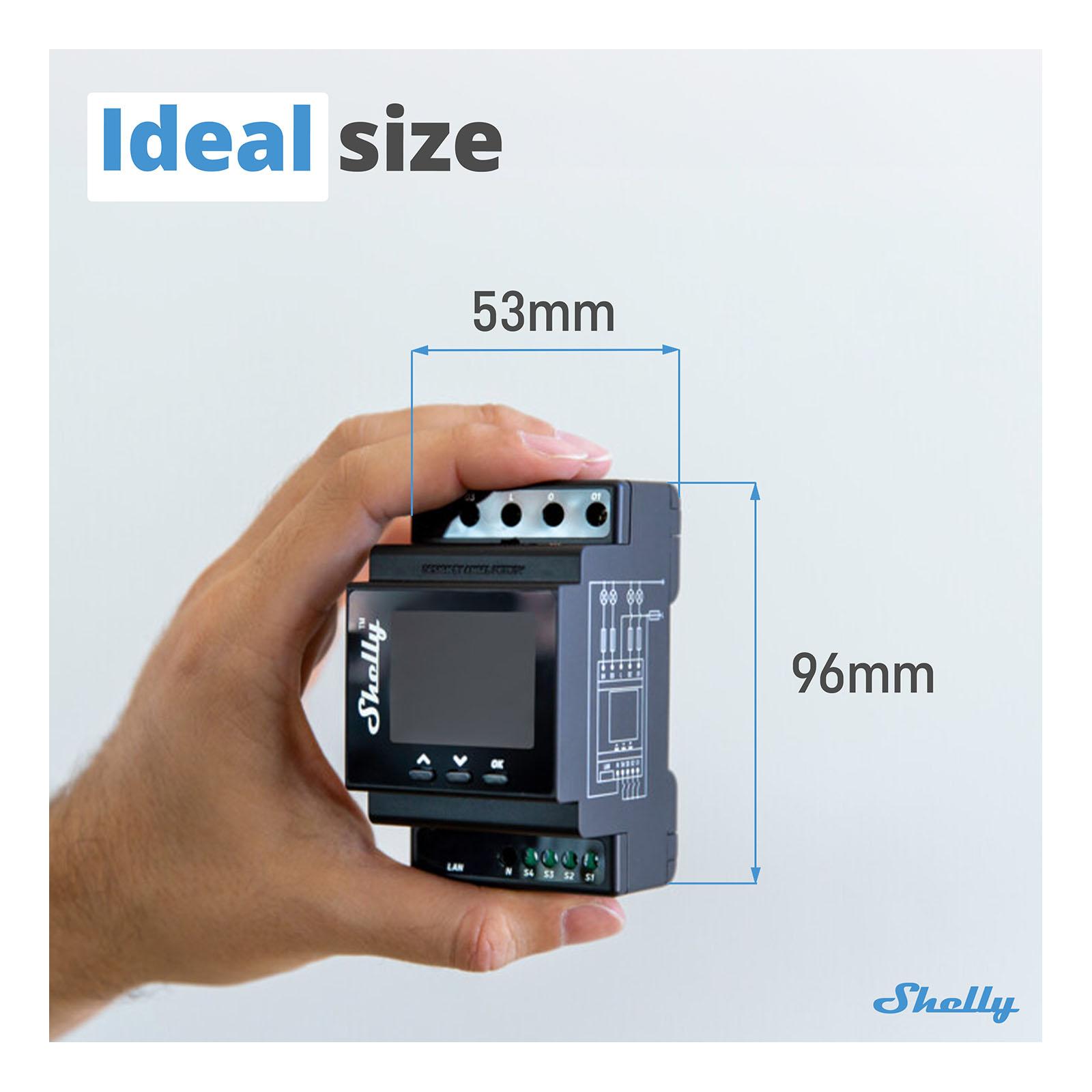 Shelly Pro 4PM, Wi-Fi & Bluetooth