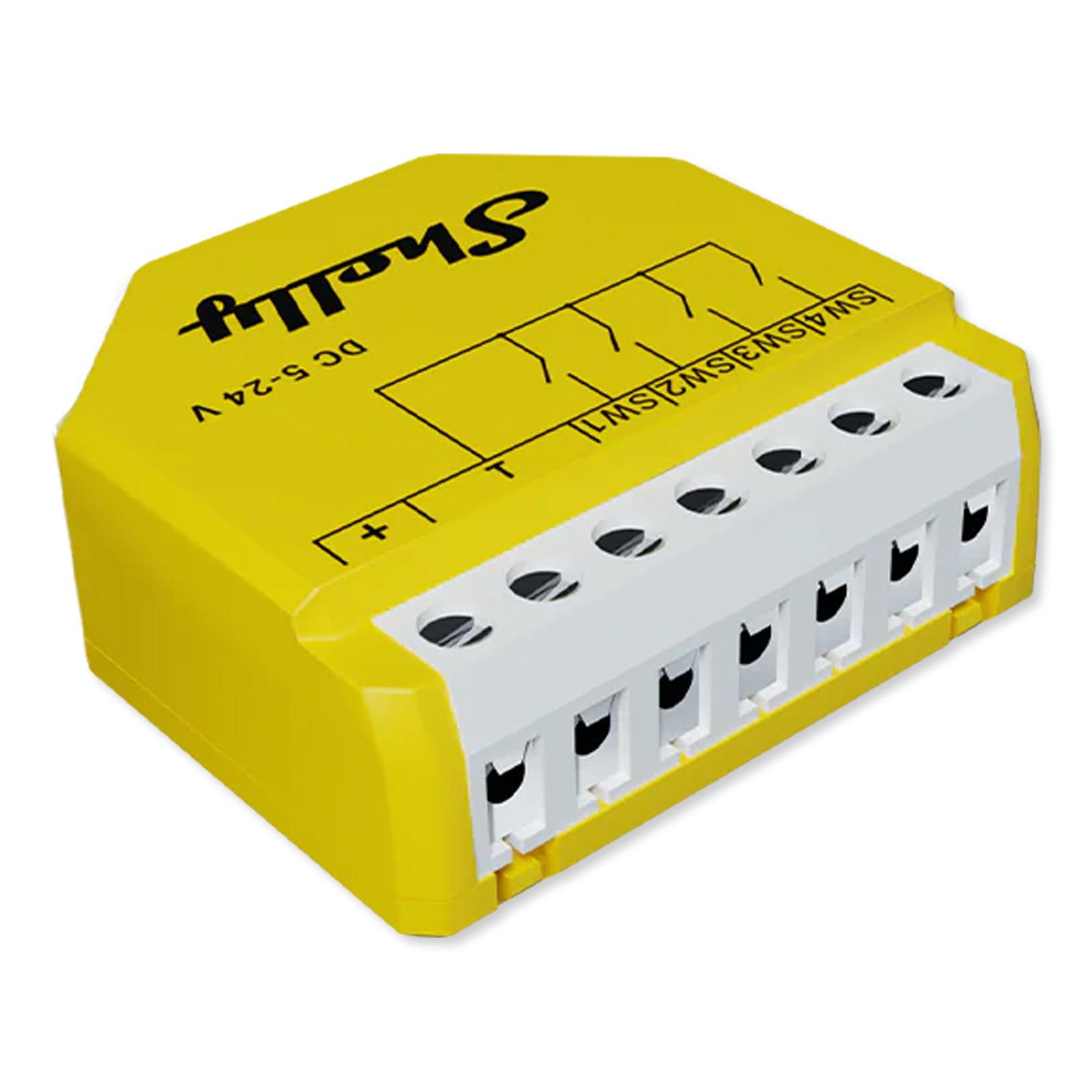 Shelly Wave i4 DC US Multi-Input Module, Z-Wave 800 & Z-Wave LR