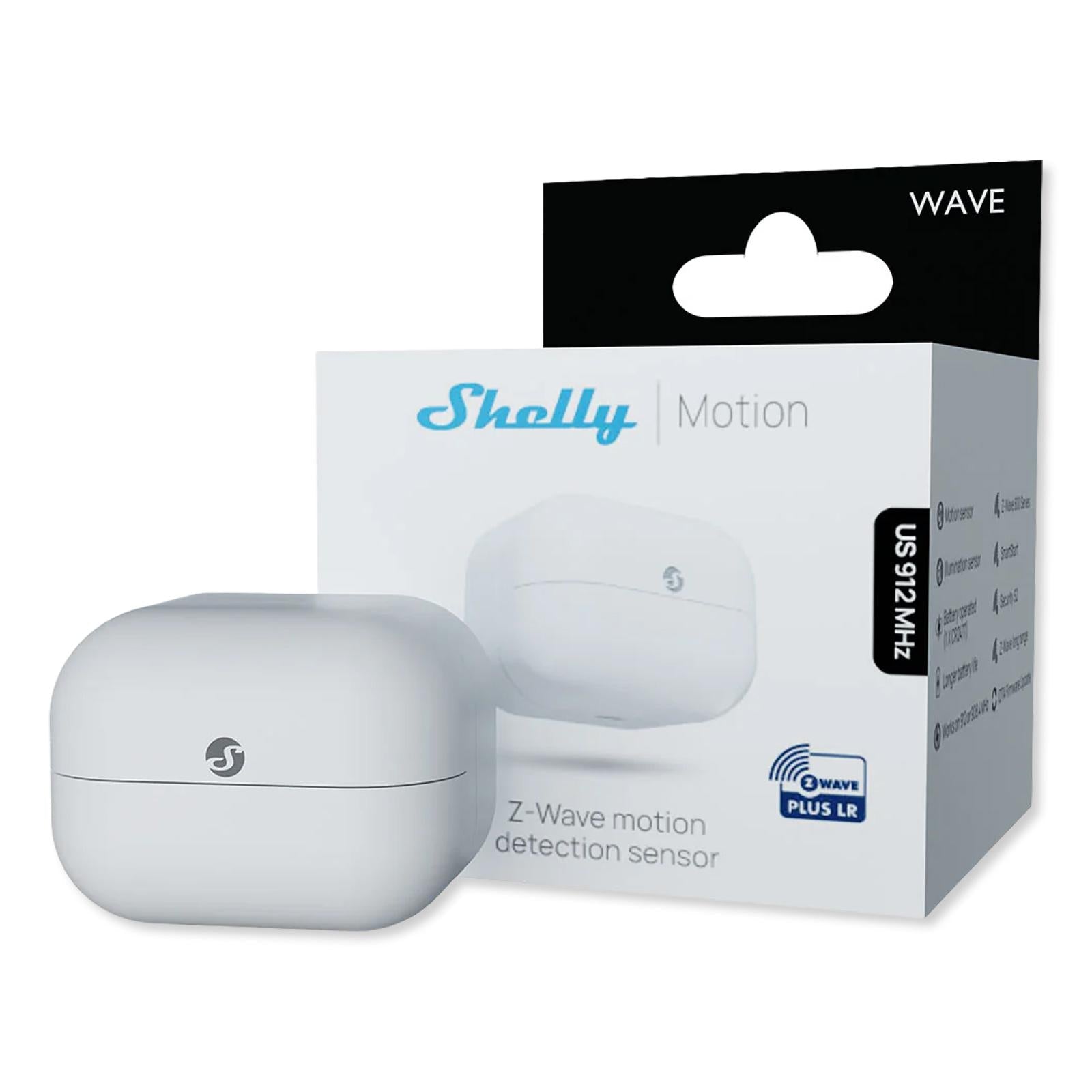 Shelly Wave Motion, Z-Wave 800 & Z-Wave LR