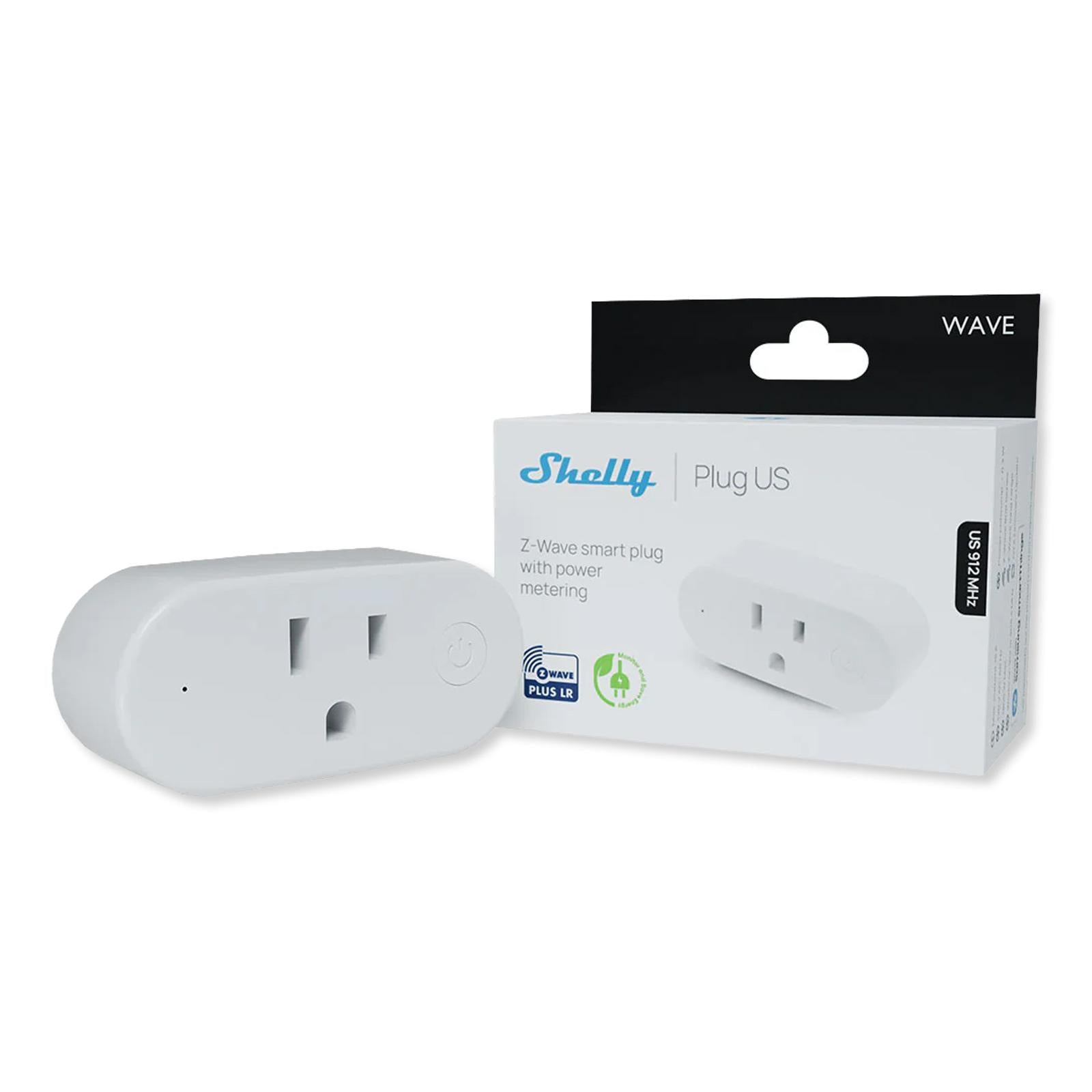 Shelly Wave Plug US, Z-Wave 800 & Z-Wave LR