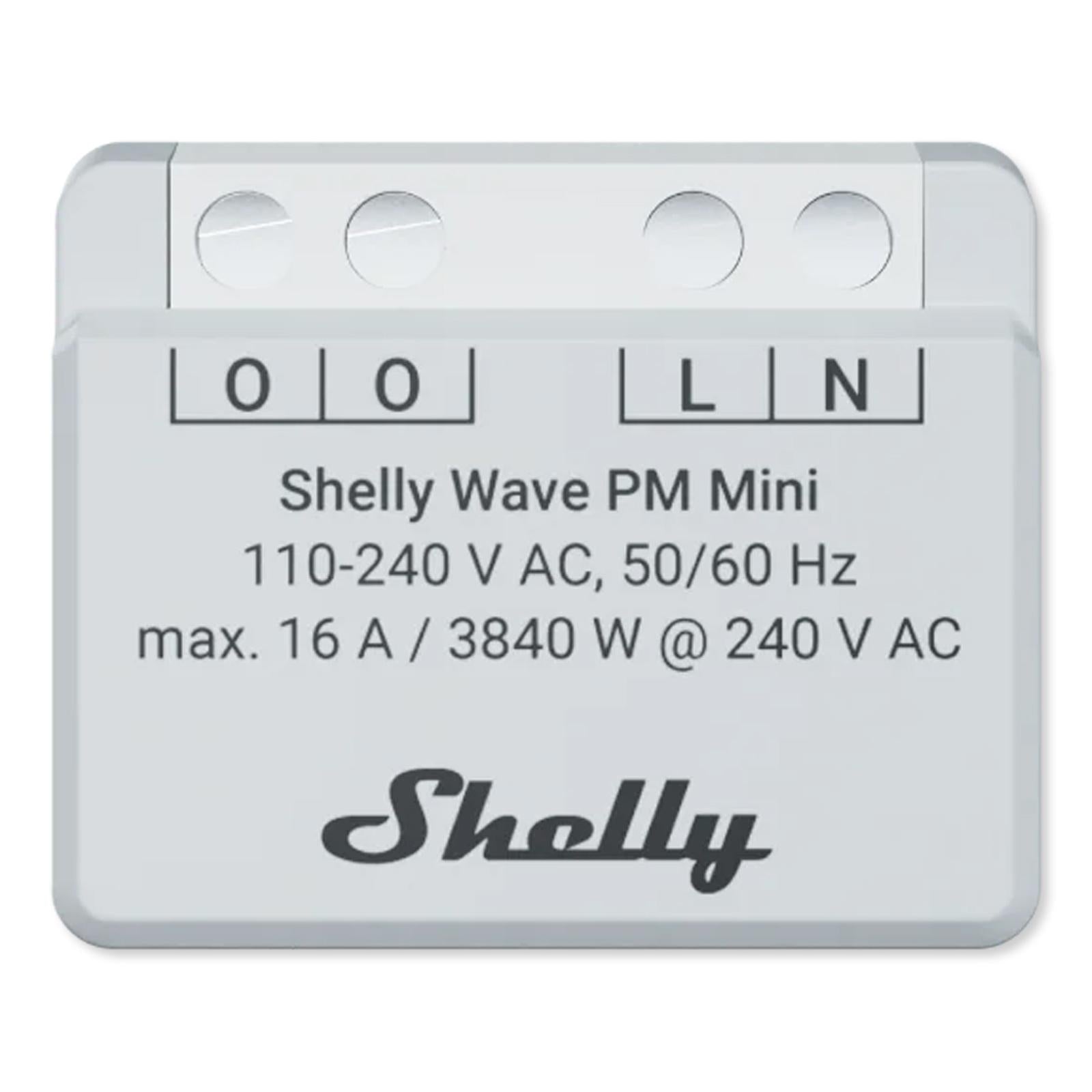 Shelly Wave PM Mini US, Z-Wave 800 & Z-Wave LR