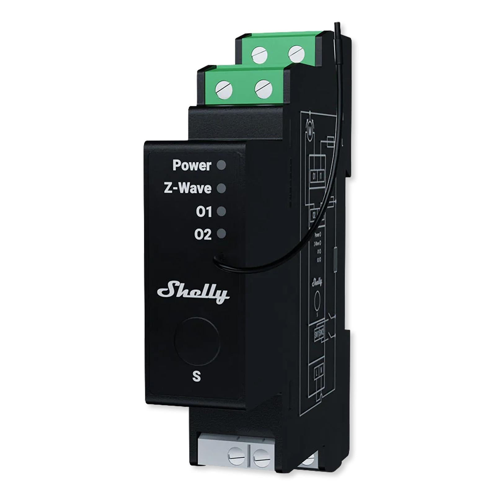 Shelly Wave Pro Shutter US, Z-Wave 800 & Z-Wave LR