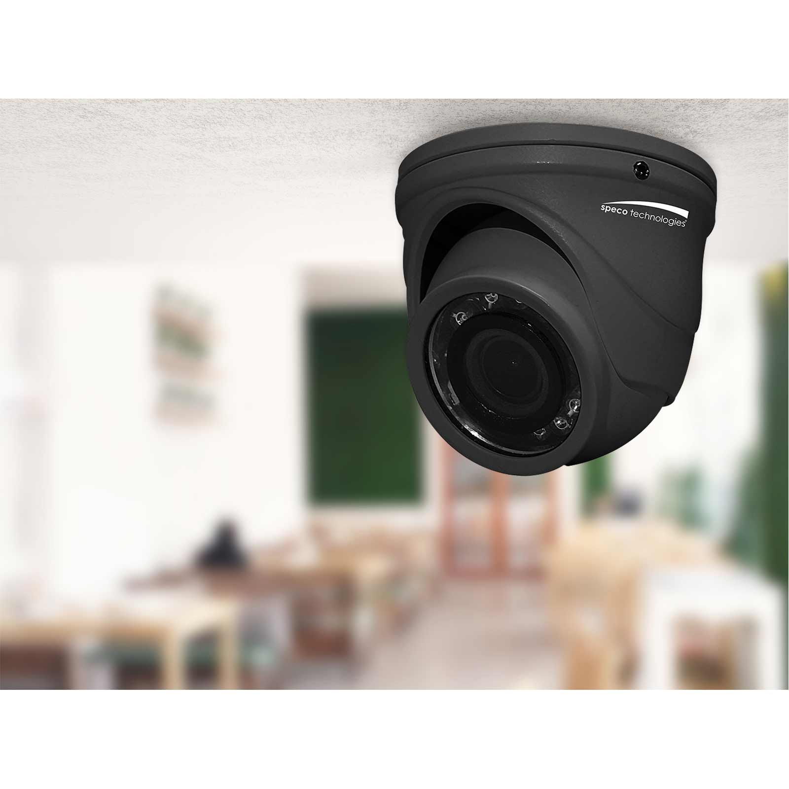 Speco 4MP HD-TVI Mini IR Turret Camera