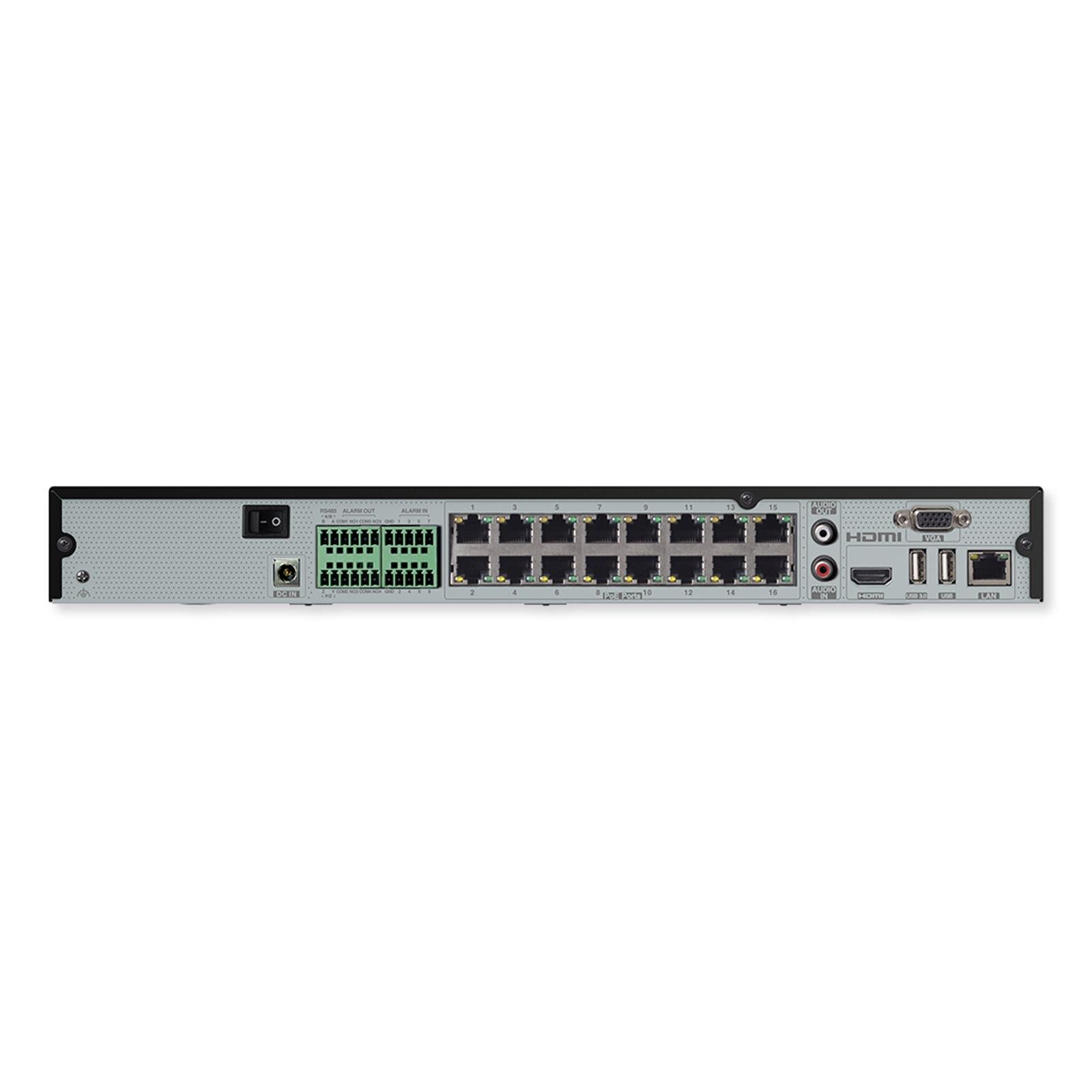 Speco Technologies 16 Channel Facial Recognition Recorder with Smart Analytics