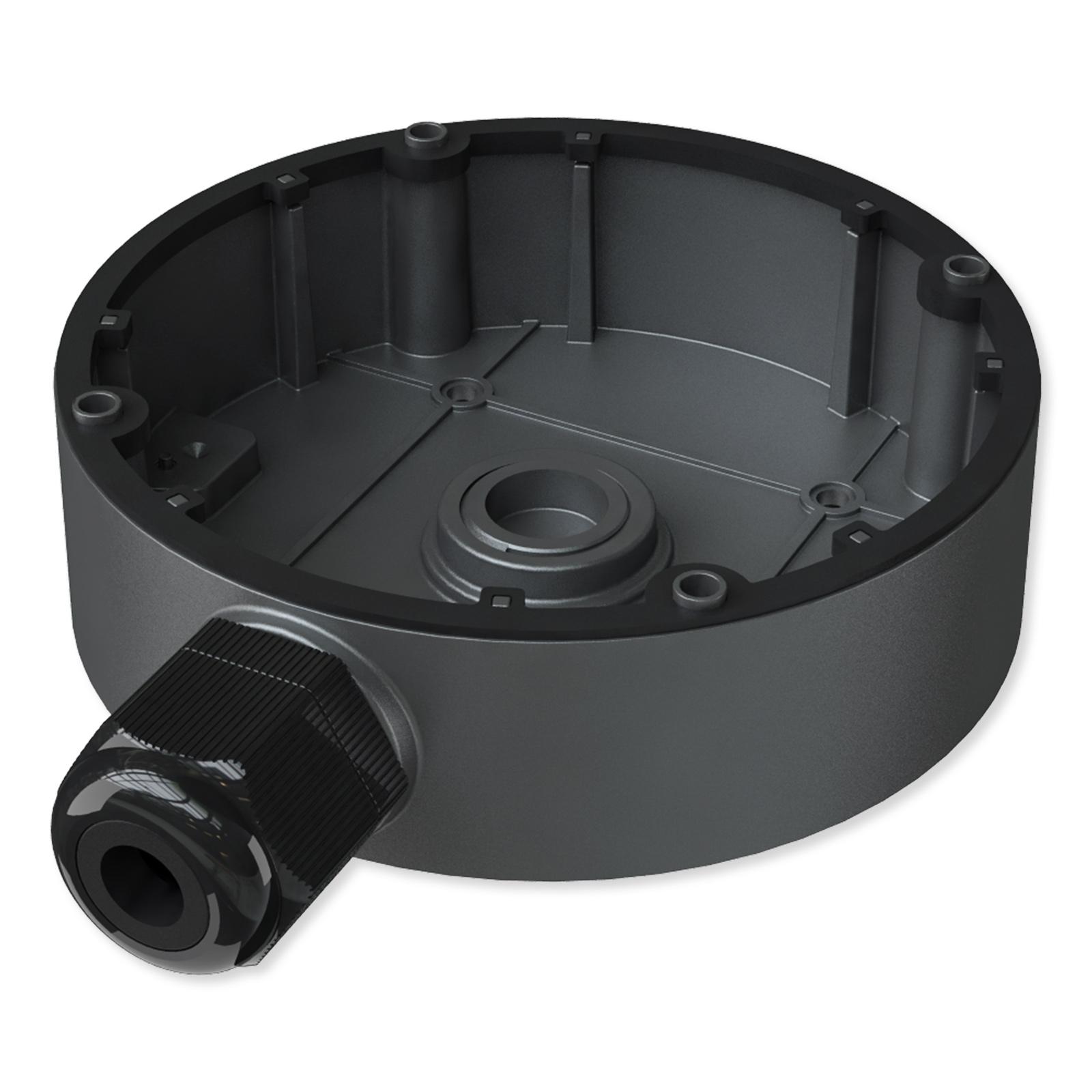 Speco 4MP Intensifier AI IP Dome Camera with Junction Box, 2.8-12mm Lens