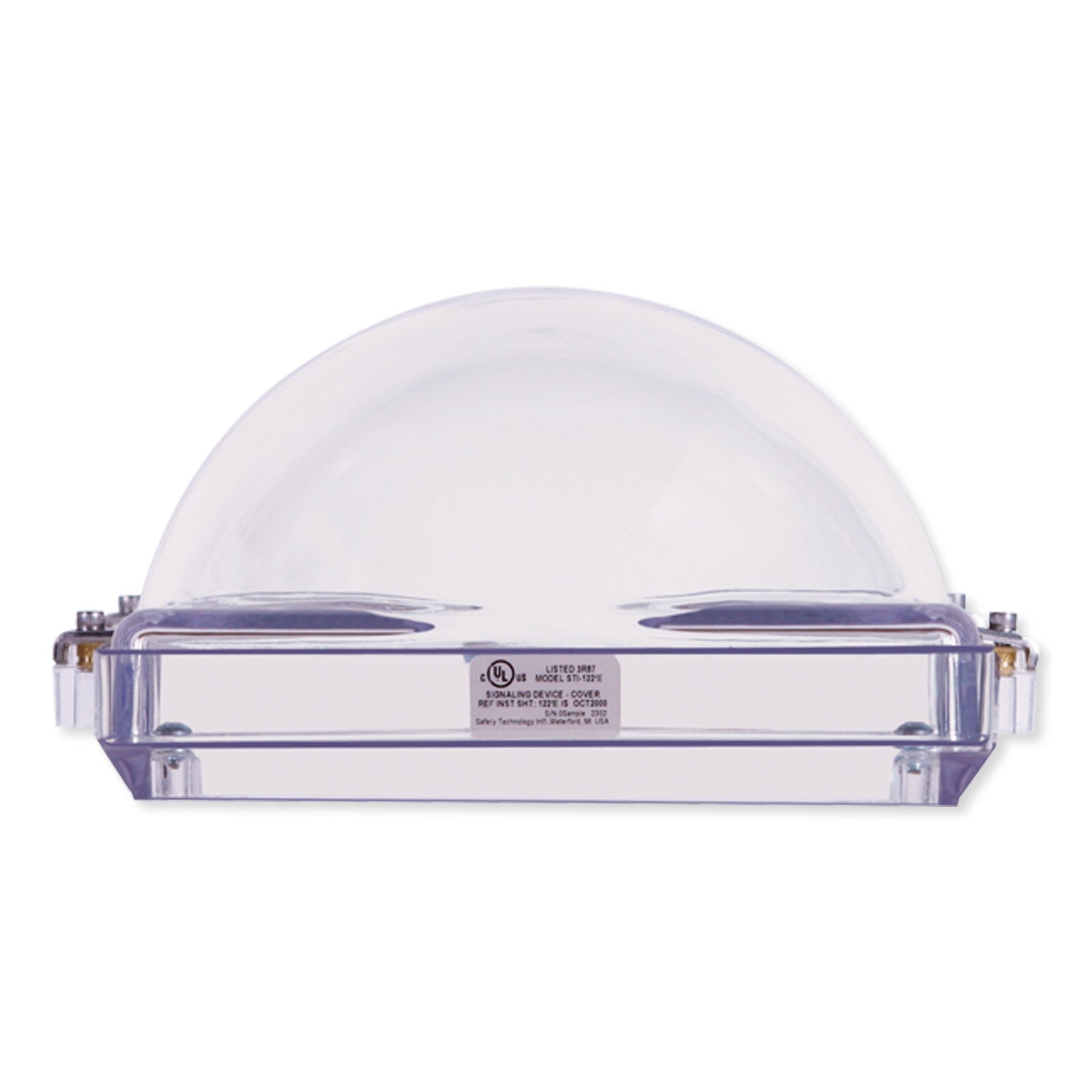 STI Strobe Damage Stopper and Open Back Box for Flush Mount