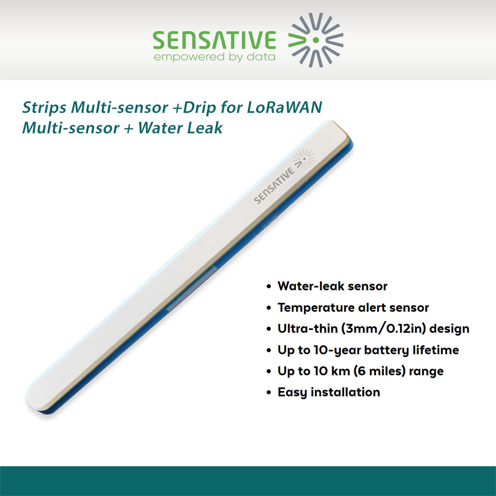 Sensative Strips Multi-Sensor +Drip for LoRaWAN