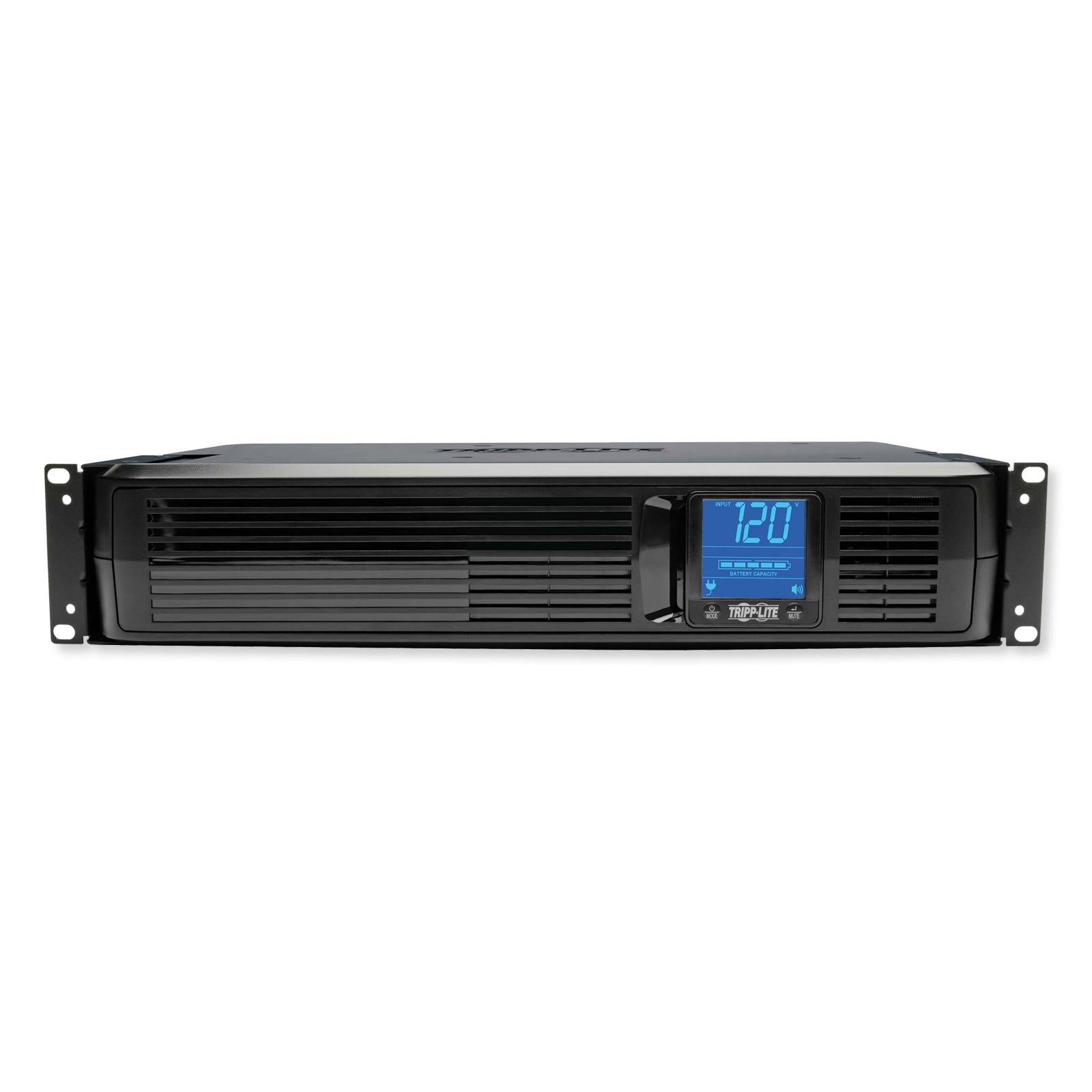 Tripp-Lite SmartPro LCD Line-Interactive UPS, AVR, 2U Rack/Tower,120V 1500VA, 900W, USB, DB9 Serial, 8 Outlets