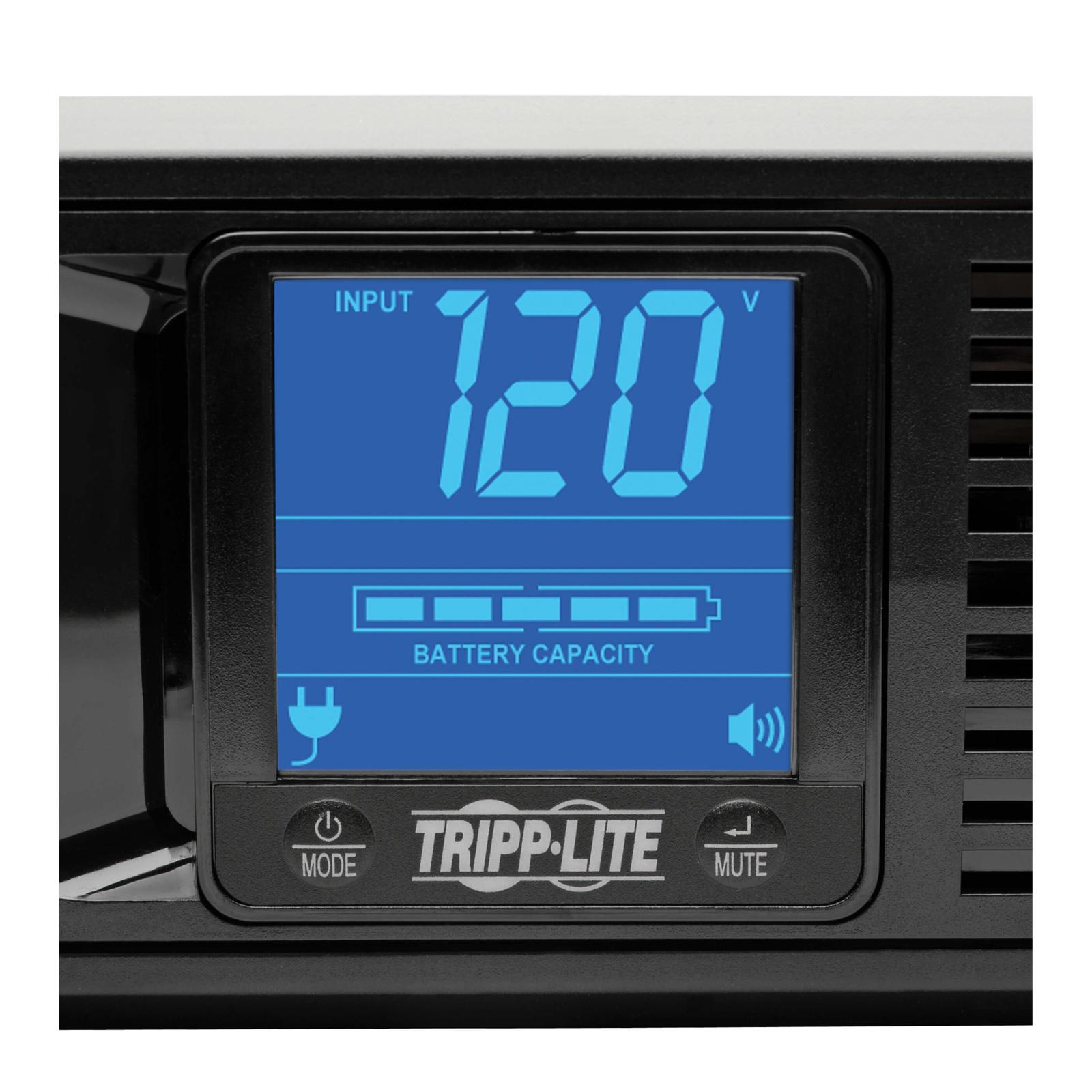 Tripp-Lite SmartPro LCD Line-Interactive UPS, 1500VA/900W