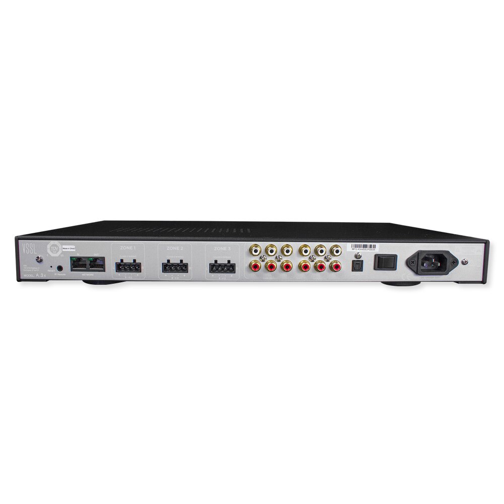 VSSL A.3X Native Audio Streaming System, 3 Zone, 6 Channel (2nd Gen)