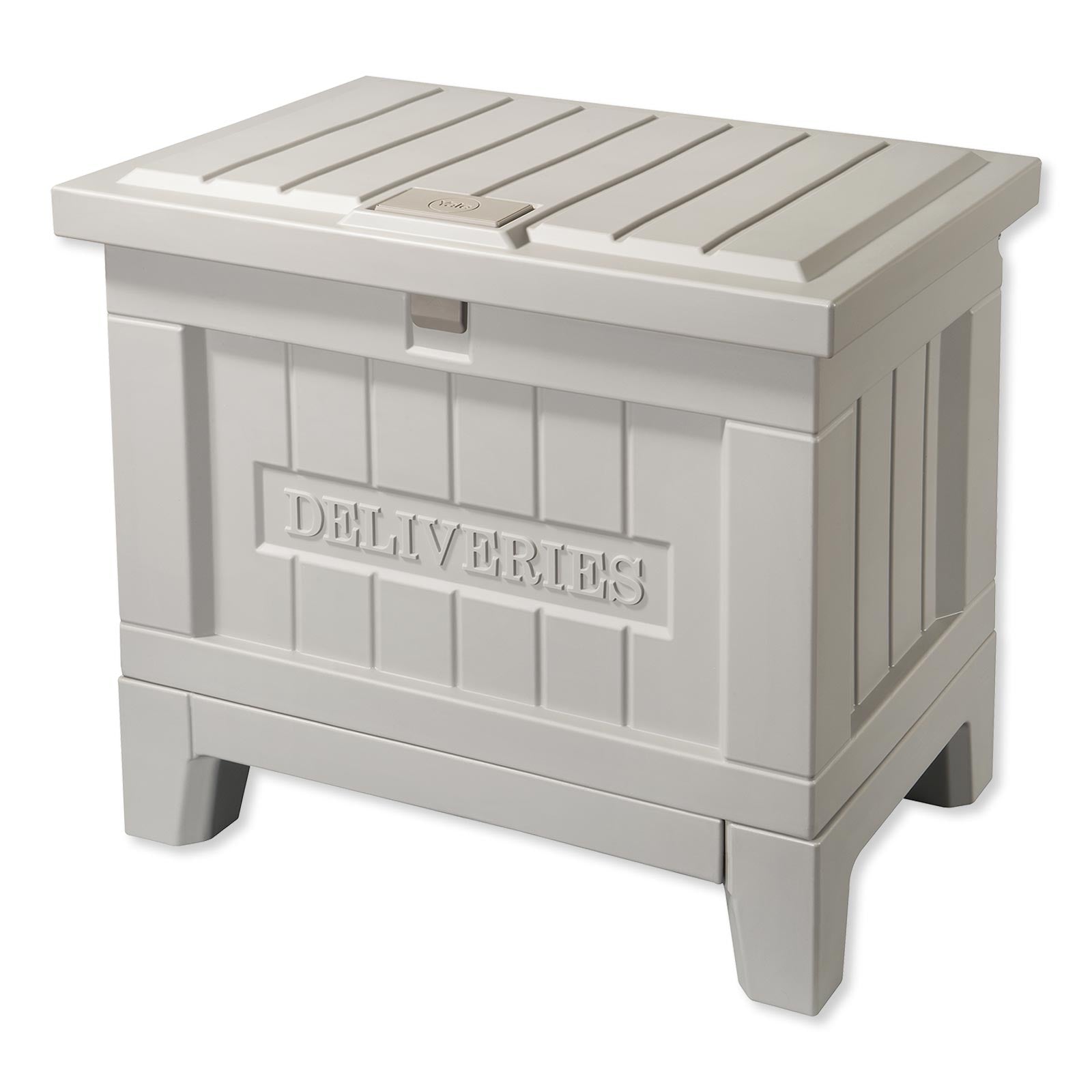 Yale Delivery Box, Kent, with WiFi & Keypad, Manor Gray