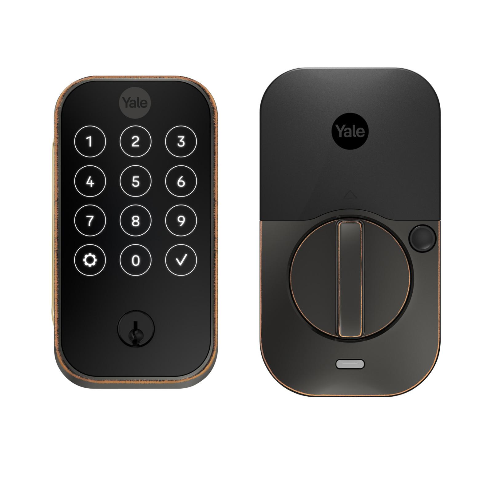 Yale Pro 2 Keyed Lock Touchscreen with Z-Wave Plus v2