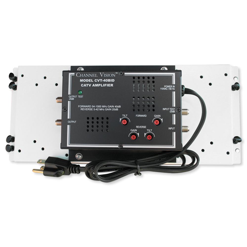 Channel Vision C0340 Cable TV Amplifier Module with Bracket