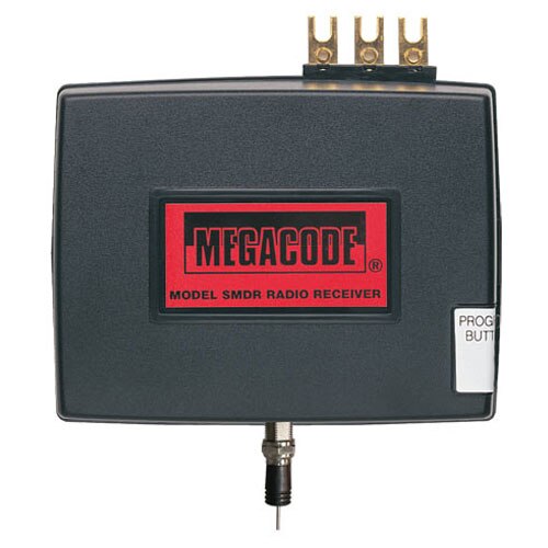 Linear MegaCode Gate Receiver with Whip Antenna, 1Channel