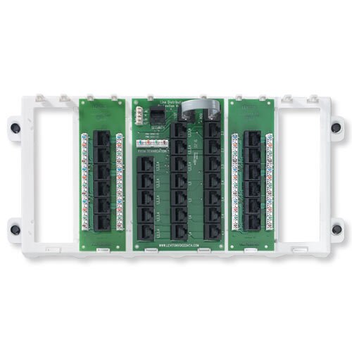 Leviton 12Port Structured Media Panel