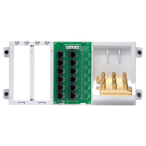 Leviton 4x12 Telephone Distribution Panel & Splitter