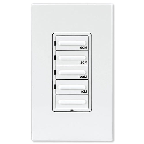 Leviton Decora Preset Countdown Timer Wall Switch, 60 Min