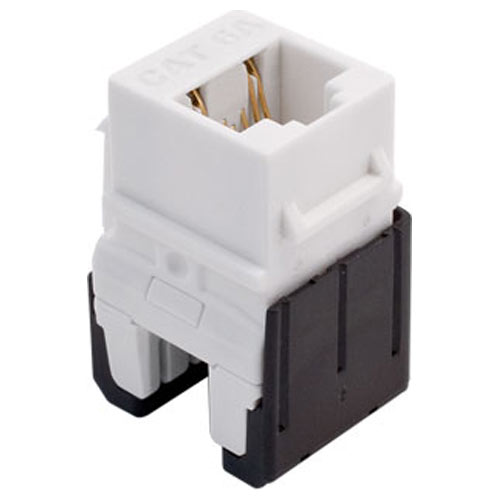 OnQ Quick Connect Cat6a RJ45 Keystone Connector