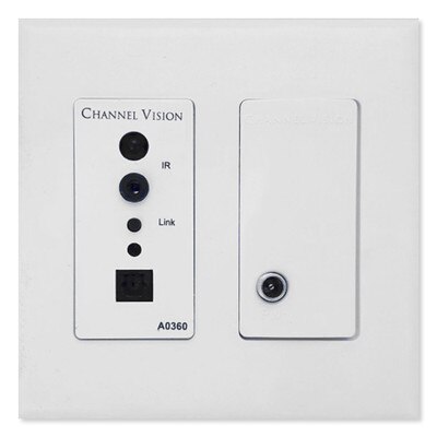 Amazon Com Riteav 6 Port Cat6 Ethernet Rj45 Female Female Wall Plate White Home Improvement