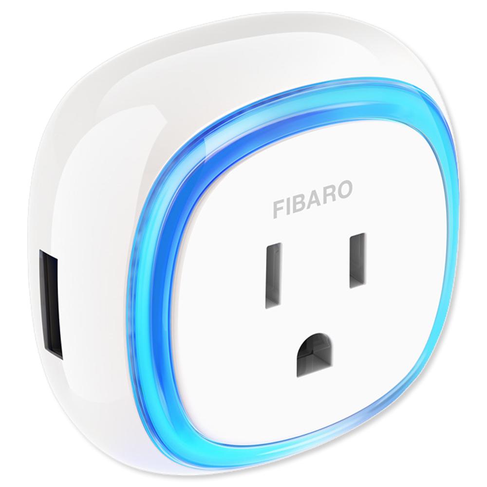 fibaro wall plug google home