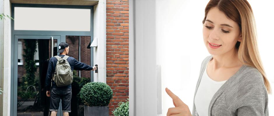Intercom System In Use