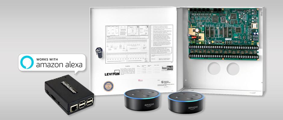 Leviton Omni System with Amazon Alexa