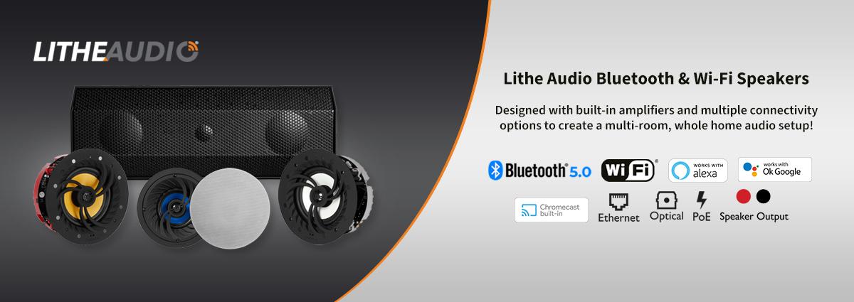 Bluetooth and Wi-Fi Speakers from Lithe Audio