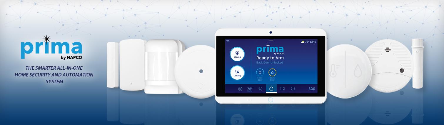 Prima by Napco: The Smarter All-In-One Home Security and Automation System