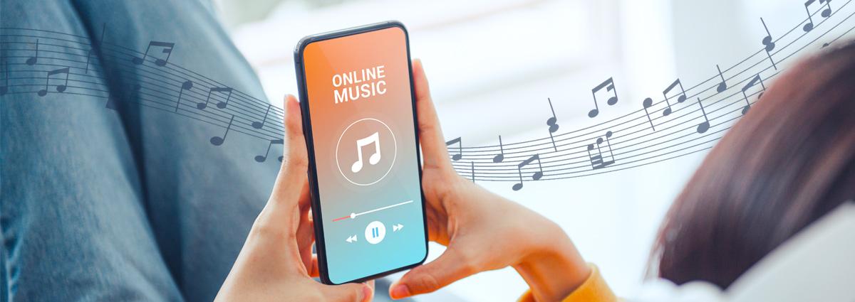 Online Music from a Wirless Audio System