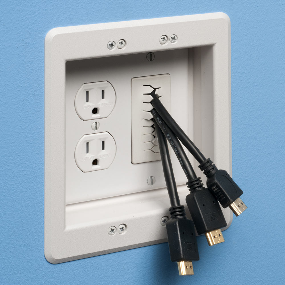 Arlington The SCOOP Slotted Cable Access Insert