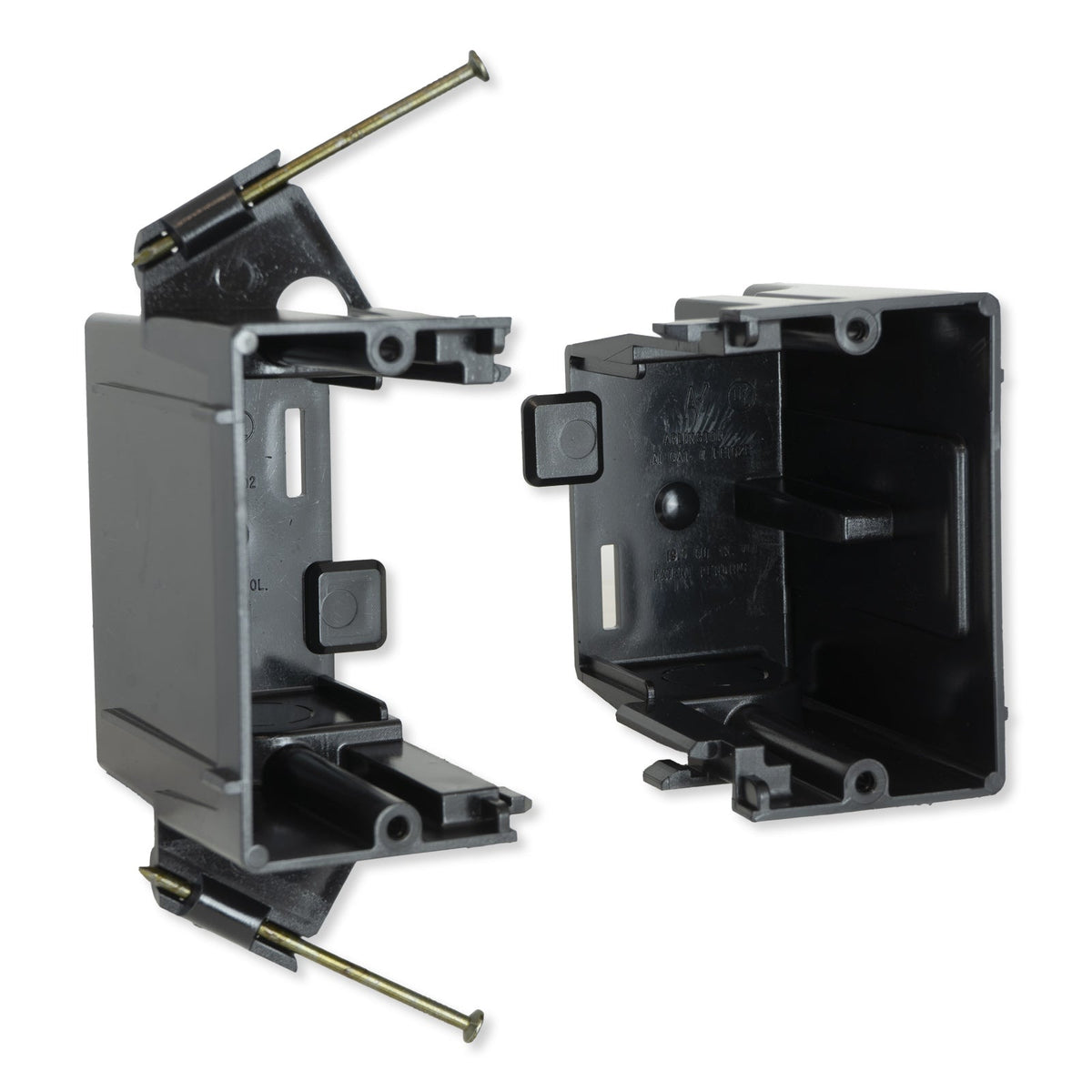 Arlington Gangable Low-Voltage Mounting Box, Nail-On