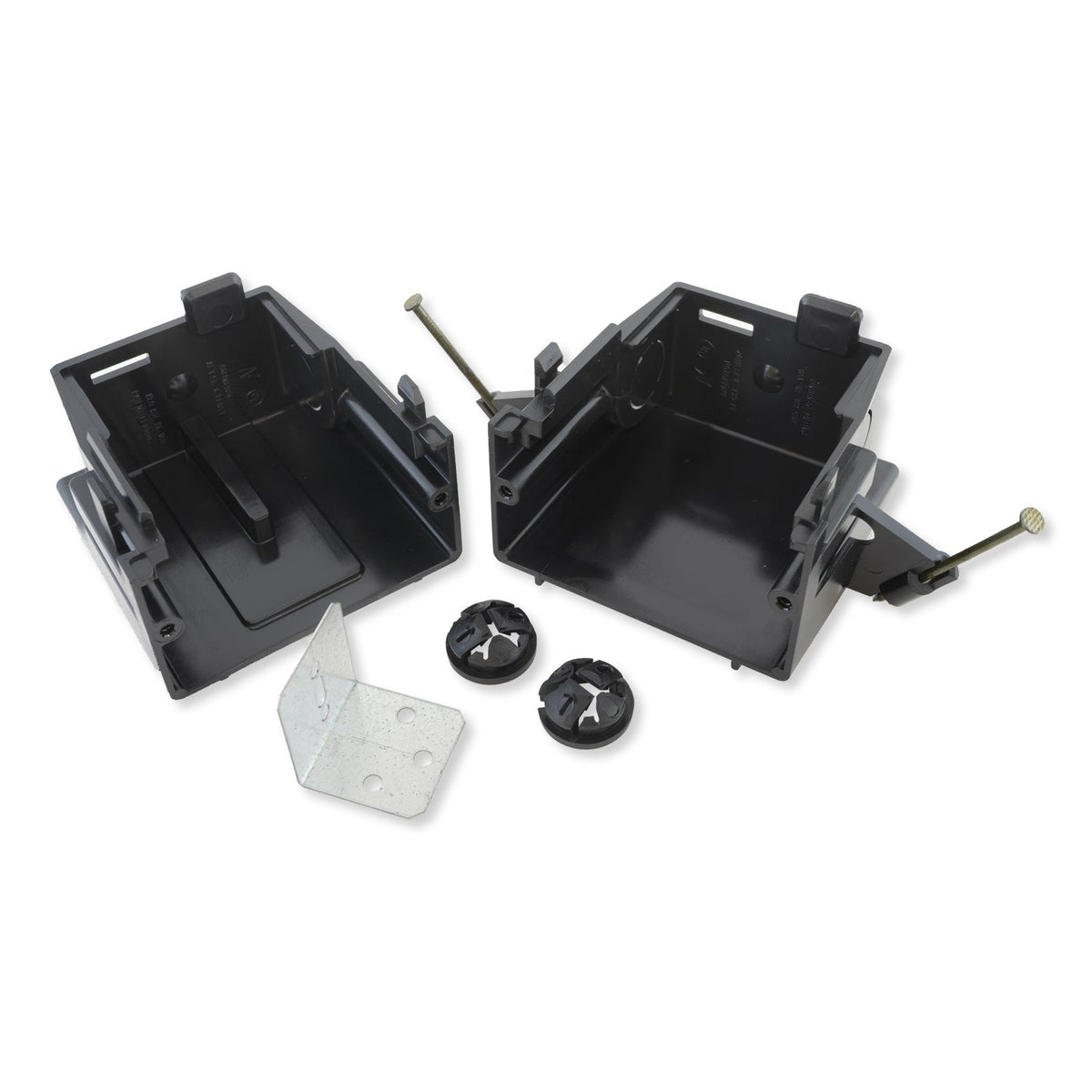 Arlington Gangable Low-Voltage Mounting Box, Nail-On