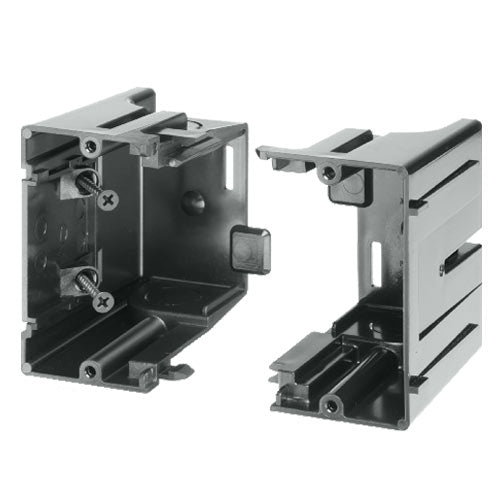 Arlington Gangable Low-Voltage Mounting Box, Screw-On