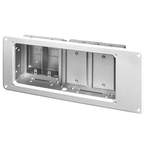 Arlington Recessed Steel TV Box for Power &amp; Low-Voltage