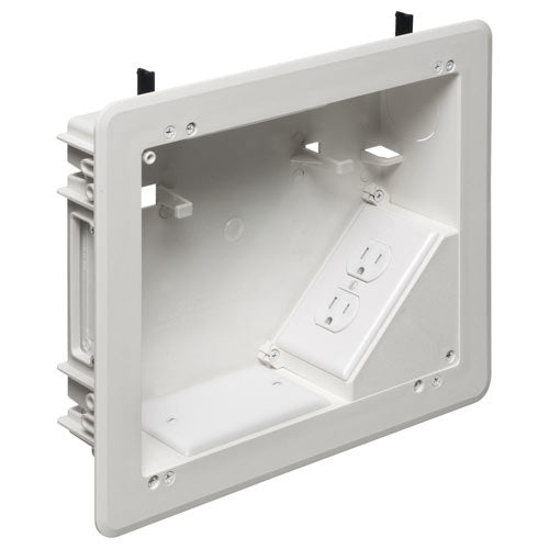 Arlington 8x10 TV BOX for Power &amp; Low-Voltage